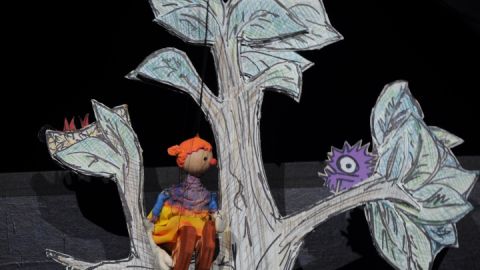 Puppentheater im Müritzeum - kleine Angst Puppe