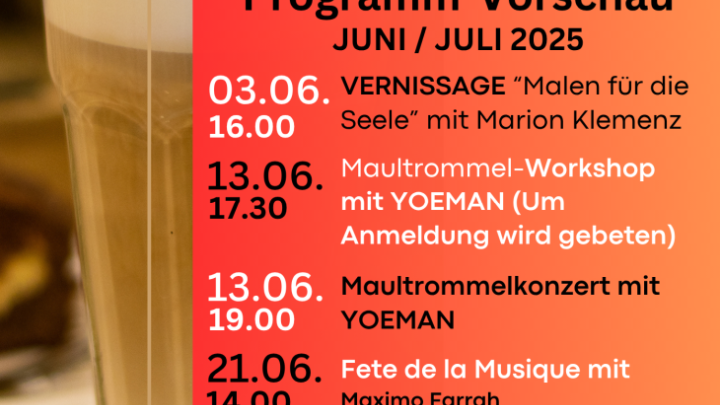 Programm Café FREIRAUM