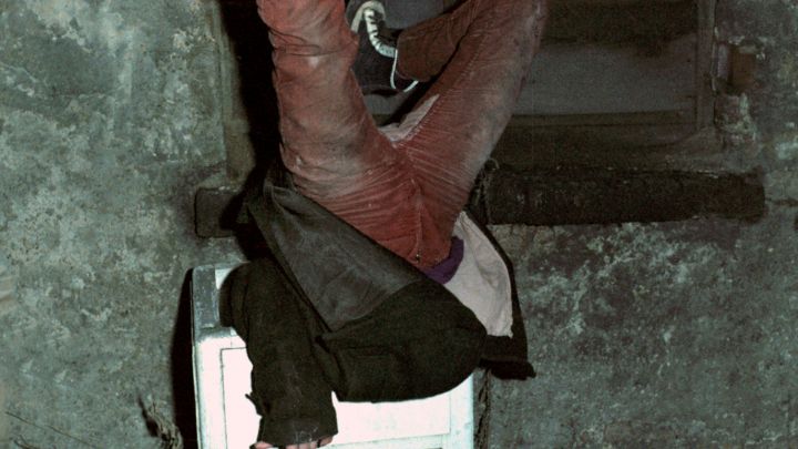 Christiane Eisler, Mita, Schlagzeugerin der 'Berliner Punkband Namenlos
