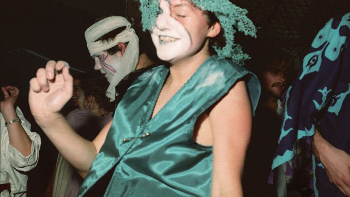 Werner Lieberknecht. Fasching HBK Dresden. um1985