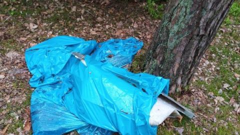 Illegale Müllentsorgung im Nationalpark