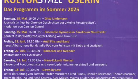 Kulturstall Userin 2025