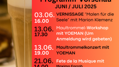 Programm Café FREIRAUM