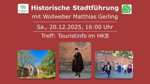 Historische Stadtführung mit Wollweber