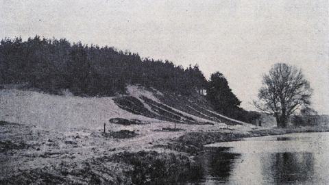 Naturbad an der Feisneck und den stark besonnten Hang des Pfennigberges