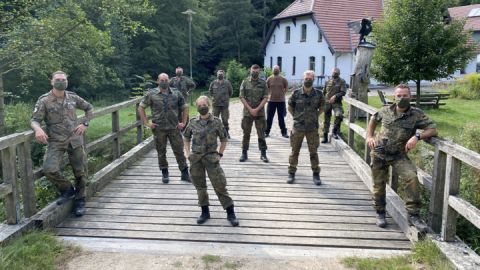 Eine starke Truppe im Müritz-Nationalpark