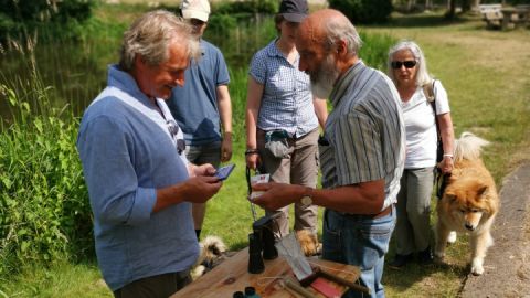 Besucher aus der fernen Schweiz beim Sommerfest 2022